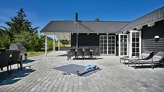 Terrasse von Bakke Aktivhus