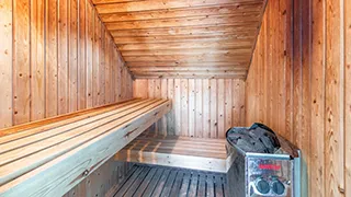 Sauna in Vænge Poolhus