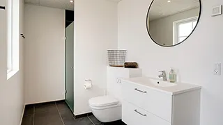 Badezimmer in Gøge Aktivhus