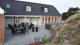 Terrasse von Hus Gammel Stedet