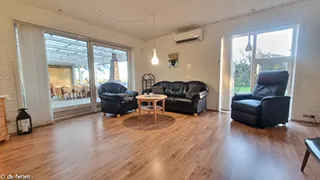 Wohnbereich von Ferienhaus in Dänemark