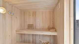 Sauna in Småfolks Poolhus