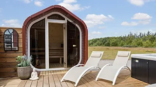 Sauna in Tagholm Aktivitätshus