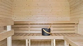 Sauna in Tagholm Aktivitätshus