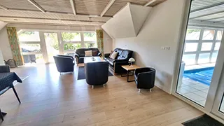 Wohnzimmer von Poolhus Godthåb