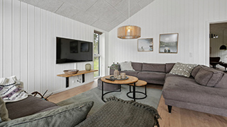 Wohnzimmer von Kongsmark Poolhus