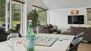 Essbereich in Kongsmark Poolhus