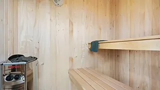 Sauna in Poolhus Lakolk