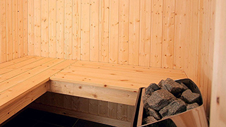 Sauna in Kongsmark Aktivhus