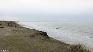 Strand in der Nähe von Hus Gærdesmutter