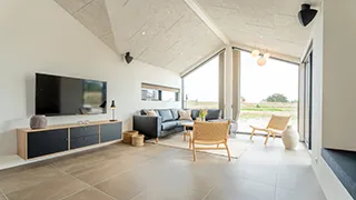Wohnzimmer von Aalbæk Klithus