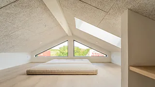 Schlafboden (Hems) in Aalbæk Klithus