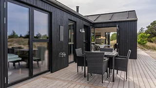 Terrasse von Aalbæk Klithus