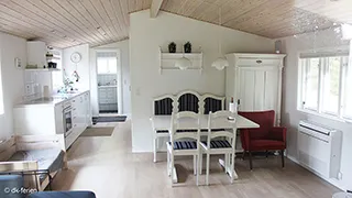 Essbereich in Sommerhus Fyrglimt