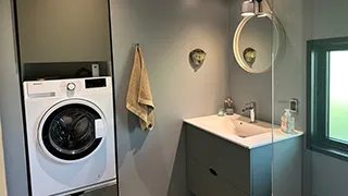 Badezimmer in Bratten Hyggehus