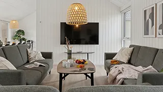 Wohnzimmer von Folden Poolhus