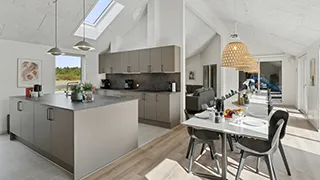 Küche in Folden Poolhus