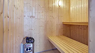 Sauna in Ålbæk Poolhus