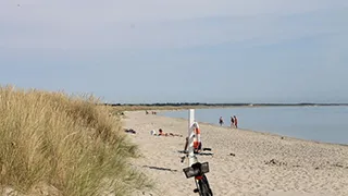 Strand in der Nähe von Råbjerg Poolhus