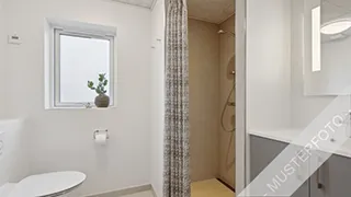 Badezimmer in Bindslev Poolhus