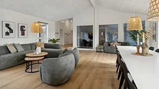 Wohnzimmer von Hyldebær Poolhus