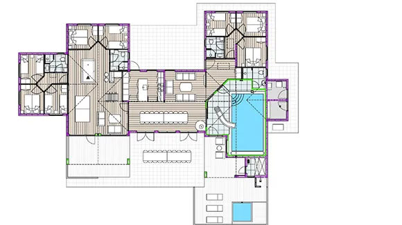 Grundriss von Nordjylland Aktivhus