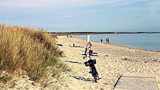 Strand in der Nähe von Hyldebær Aktivhus