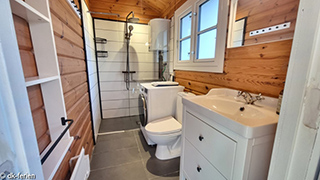 Badezimmer in Sæby Hyggehus