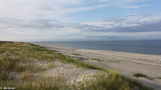 Strand in der Nähe von Sæby Hyggehus