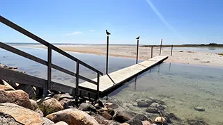 Strand in der Nähe von Øster Hurup Spahus