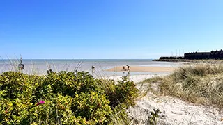 Strand in der Nähe von Øster Hurup Spahus