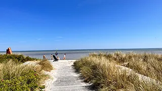 Strand in der Nähe von Øster Hurup Spahus