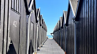 Hafen in der Nähe von Øster Hurup Spahus