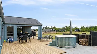 Terrasse von Knasberg Hyggehus