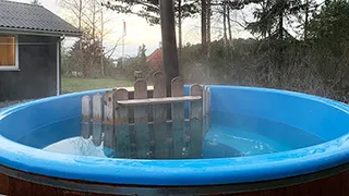 Außenwhirlpool  Dråbyhøj Hus