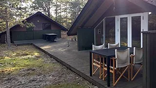 Terrasse von Sommerhus Anholt