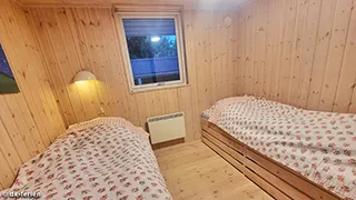 Schlafzimmer in Gjerrild Hyggehus