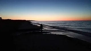 Strand in der Nähe von Gjerrild Hyggehus