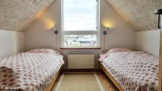 Schlafzimmer in Skipperhus Bønnerup