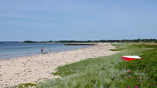 Strand in der Nähe von Udsigtshus Skråningen