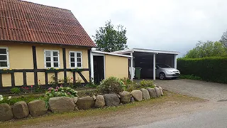 Carport von Bisholt Hyggehus