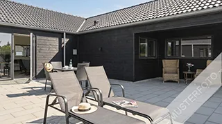 Terrasse von Birke Familiehus