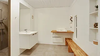 Badezimmer in Waldresidenz
