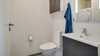 Badezimmer in Grenå Aktivhus