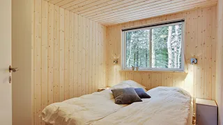 Schlafzimmer in Fjellerup Aktivhus