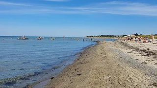 Strand in der Nähe von Nederskov Aktivhus