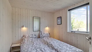 Schlafzimmer in Glesborg Poolhus