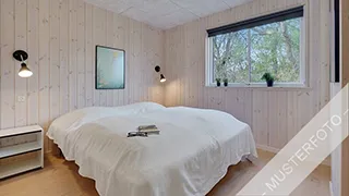 Schlafzimmer in Hvidbjerg Aktivhus