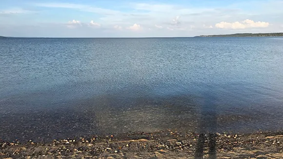 Strand in der Nähe von Hvidbjerg Aktivhus