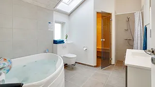 Badezimmer in Vorbæk Spahus